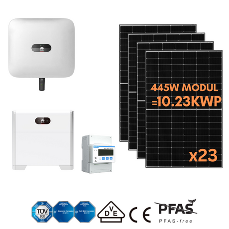 Konfigurierbar: 10Kw Solaranlage Komplettpaket - Solarbatros